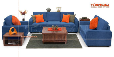 Mẫu sofa nỉ đẹp hiện đại - TC218
