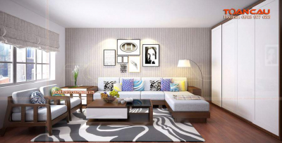 Bộ bàn ghế sofa gỗ giá rẻ - TC122