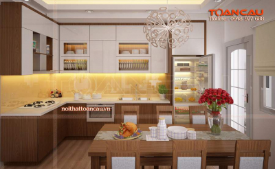 Tủ bếp hiện đại đơn giản - TC735