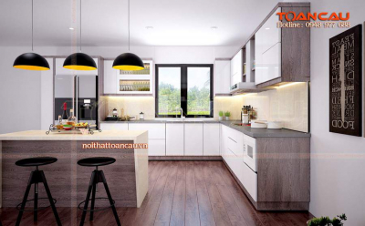 Tủ bếp cho căn hộ chung cư nhỏ - TC738