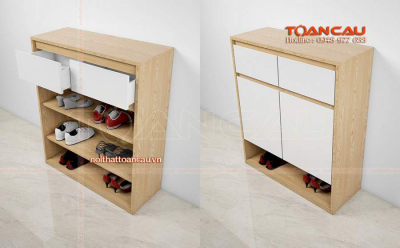 Tủ giày gỗ đẹp - TC 615