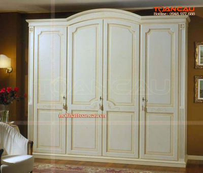 Tủ quần áo 3 buồng 8 ngăn cuốn  - TC1203