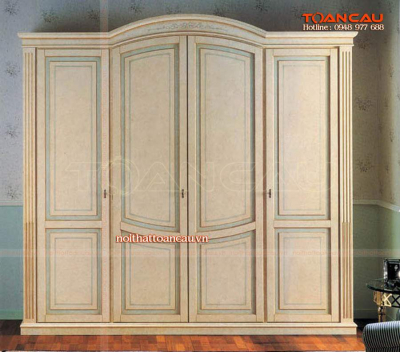 Tủ áo gỗ tự nhiên hiện đại - TC1223
