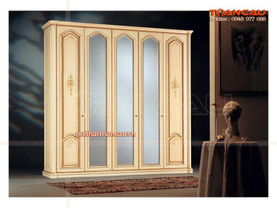 Tủ quần áo có gương giá rẻ - TC1225