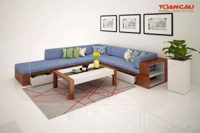 Bàn ghế gỗ hiện đại cho phòng khách - TC153