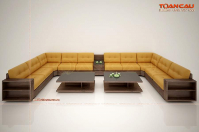 Bộ sofa gỗ phòng khách - TC150