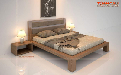 Giường gỗ phong cách hiện đại - TC1105A