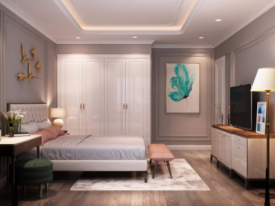 Phong cách thiết kế phòng ngủ mới lạ và ấn tượng