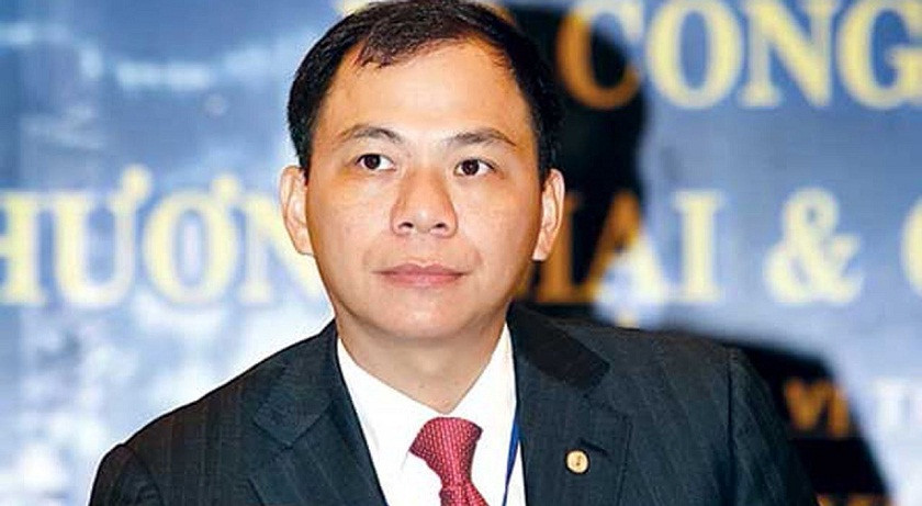 Chủ tịch hội đồng quản trị tập đoàn Vingroup - Ông Phạm Nhật Vượng