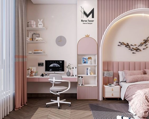cach-trang-tri-phong-ngu-cho-be-gai