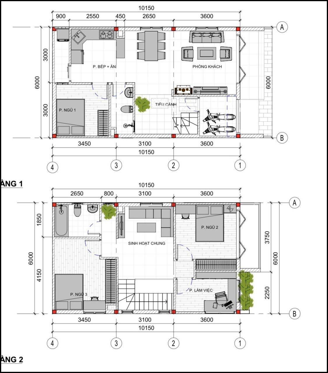 Bản Vẽ Thiết Kế Nhà