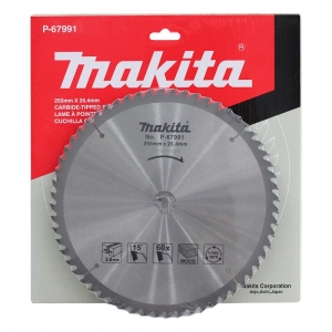 Lưỡi cưa gỗ hợp kim MAKITA - (255X25.4X60T) - P-67991