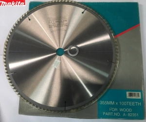 Lưỡi cưa gỗ hợp kim MAKITA - (355X25.4X100T) - A-82351