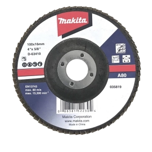 Đĩa nhám xếp A80  MAKITA - (100MMX16MM) - D-63410