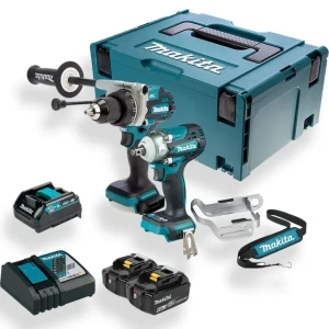 Bộ sản phẩm MAKITA - DLX2419JX2 (18V*2 6.0Ah)