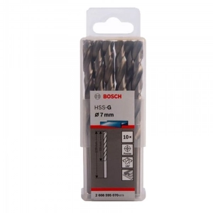 Mũi khoan HSS BOSCH - 7MM (hộp 10 mũi) - 2608595070
