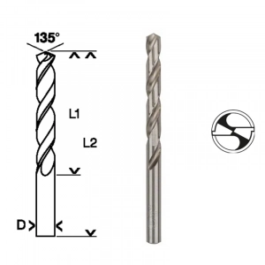 Mũi khoan HSS BOSCH - 8.5MM (5PCS) - 2608595073