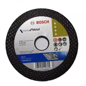 Đá cắt sắt BOSCH - (125X3X22.2MM) - 2608600270
