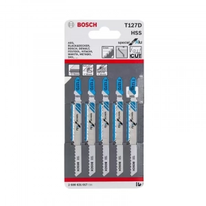 Lưỡi cưa lọng BOSCH - T127 D - Inox (bộ 5 lưỡi) - 2608631017