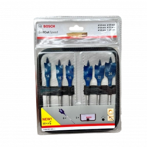 Mũi khoét gỗ đuôi cá BOSCH - (14/16/18/20/22/24MM) - 2608595424