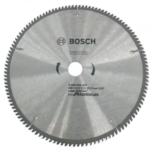 Lưỡi cắt nhôm BOSCH - (250X25.4X112T ALU) - 2608644314