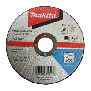 Đá cắt (125X2.5X22X2MM) MAKITA - D-18677
