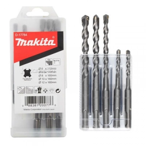 Bộ mũi khoan 2 cạnh SDS-PLUS MAKITA  - (6, 8, 10, 12) - D-17784