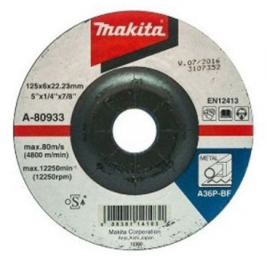 Đá mài (125X6X22.23) MAKITA - A-80933