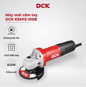 Máy mài góc công tắc đuôi DCK - KSM13-100 (820W)