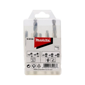 Mũi khoan gỗ, sắt chuôi kẹp MAKITA - (5,6,8) - D-30106