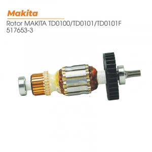 Rotor MAKITA - TD0100 - TD0101 - TD0101F - 517653-3
