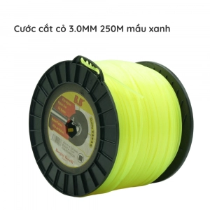 Cước cắt cỏ 3.0MM 250M mầu xanh