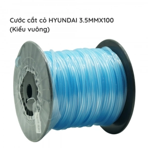 Cước cắt cỏ HYUNDAI 3.5MMX100 (Kiểu vuông)