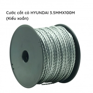 Cước cắt cỏ HYUNDAI 3.5MMX100M (Kiểu xoắn)