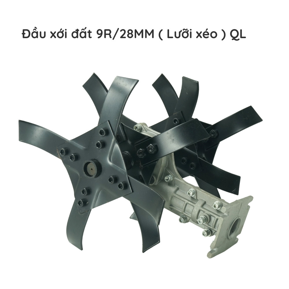 Đầu xới đất 9R/28MM DXC-T15 (Lưỡi thẳng)