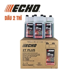 Dầu 2T PLUS 2 nắp ECHO 1:50 Lít/Lon (12L/T)