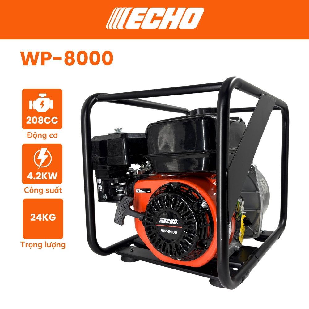 Máy bơm nước 4 thì ECHO - WP-8000 (60 m³/h)