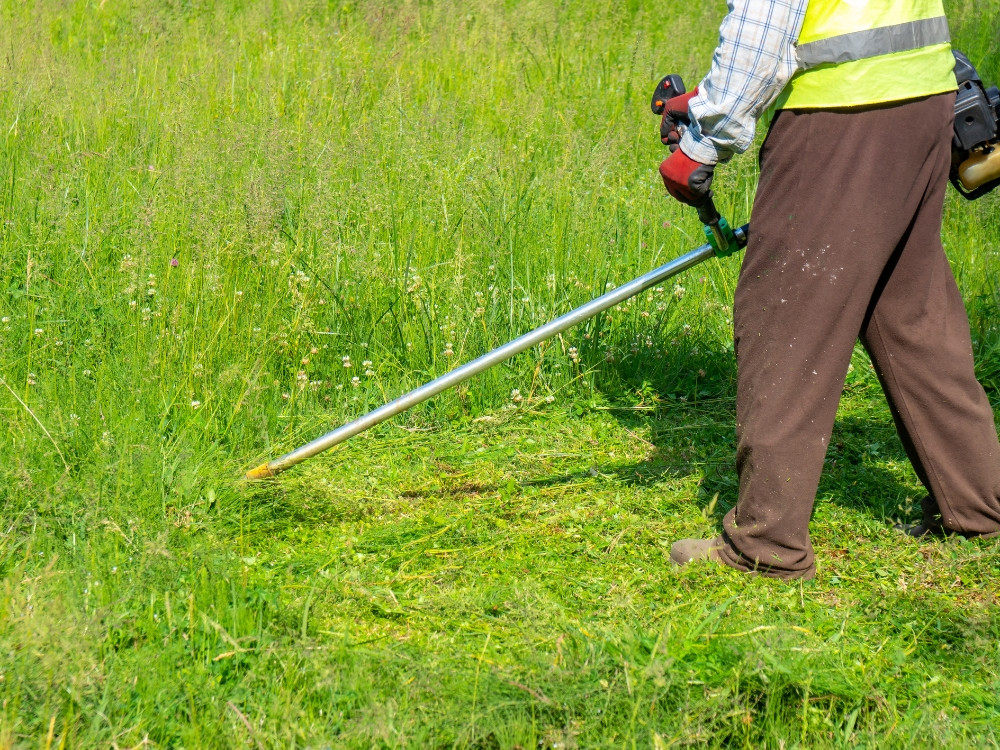 Mẹo cắt cỏ nhanh bằng bát cước