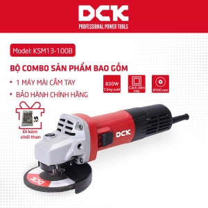 Máy mài góc công tắc trượt DCK - KSM13-100B (820W)