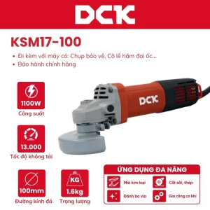 Máy mài góc công tắc đuôi DCK - KSM17-100 (1100W)