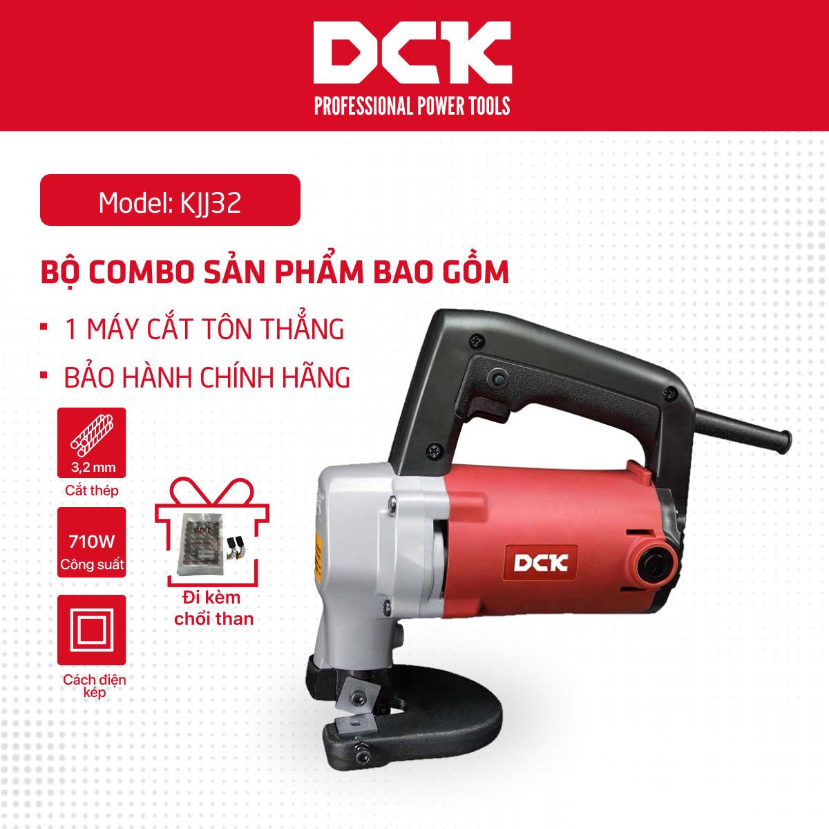 Máy cắt tôn thẳng DCK - KJJ32 (710W)
