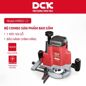 Máy phay gỗ DCK - KMR02-12 (1850W)