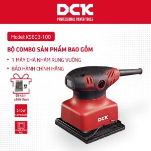 Máy chà nhám vuông DCK - KSB03-100 (240W)