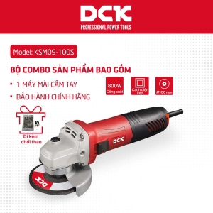 Máy mài góc công tắc trượt DCK - KSM09-100S (800W)