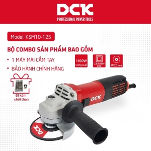 Máy mài góc công tắc trượt DCK - KSM10-125 (1100W)