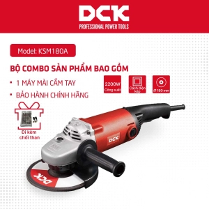 Máy mài góc tay dài DCK - KSM180A (2200W)