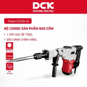 Máy đục bê tông DCK - KZG06-6S (17MM-1400W)