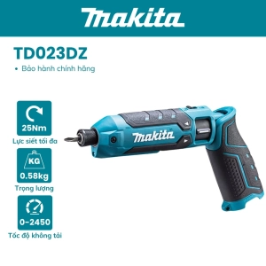 Máy bắt vít dùng pin MAKITA - TD023DZ (7.2V) Chưa pin,sạc