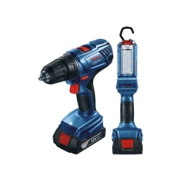 Máy khoan vặn vít bộ combo BOSCH GSR180-LI+GLI180-LI (18V*2 1.5AH)/06019F81K3