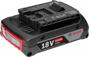 Pin máy BOSCH (18V 2.0AH)/1600A001CG